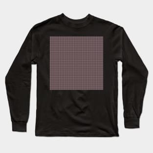 Watusi Check by Suzy Hager     Watusi Collection      Brown & Black Long Sleeve T-Shirt